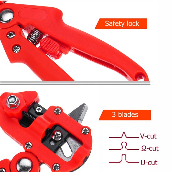 Profession Grafting Tools Pruning Shears Scissor Garden Farming Vaccination Cutter Tool