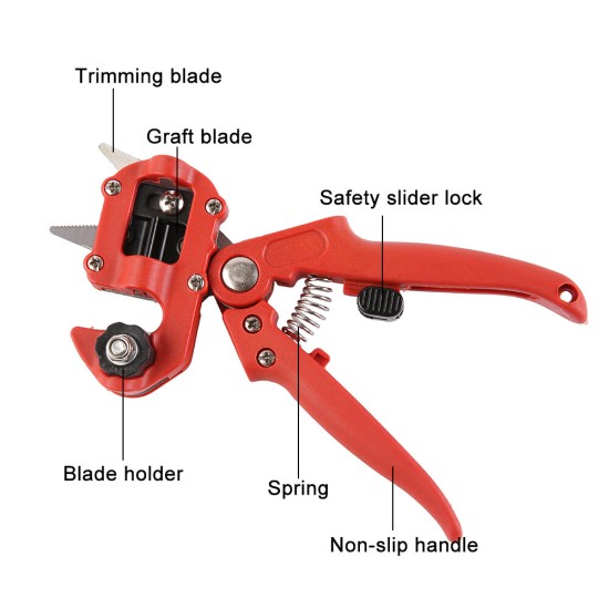 Profession Grafting Tools Pruning Shears Scissor Garden Farming Vaccination Cutter Tool