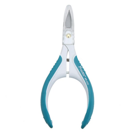 SR-333 Professional Stainless Steel Blades Micro Precision Scissors Sewing with Protection Cap