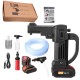 Rechargable High Pressure Car Washer Cleaning Wand Nozzle Spray Guns Flow Controls Tool W/ Filter Water Inlet