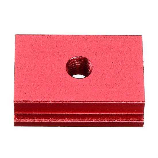 Red Aluminum Alloy Miter Track Nut T-track Sliding Nut M6/M8 T Slot Nut for T-slot T-track Jig Fixture Slot 30x12.8mm For Table Saw Router Table Tool