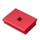 Red Aluminum Alloy Miter Track Nut T-track Sliding Nut M6/M8 T Slot Nut for T-slot T-track Jig Fixture Slot 30x12.8mm For Table Saw Router Table Tool