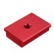 Red Aluminum Alloy Miter Track Nut T-track Sliding Nut M6/M8 T Slot Nut for T-slot T-track Jig Fixture Slot 30x12.8mm For Table Saw Router Table Tool