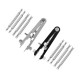 Replace Tools Tweezer Kits with 8 Pin Bracelet Spring Bar Standard Plier Remover For Watch Repair