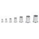 Rivet Nut Pistol Rivet Guun M3 M4 M5 M6 M8 M10 M12 Heavy Duty Manual Insert Nut Tool Manual Mandrel with 110pc Nut