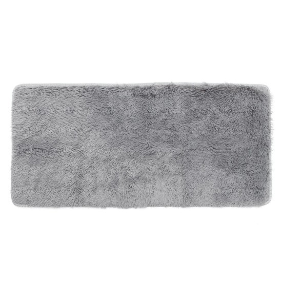 Soft Fluffy Rugs Anti-Skid Shaggy Area Rug Home Bedroom Floor Area Carpet