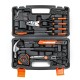 TS-CH4 39 Piece Socket Wrench Auto Repair Tool Mixed Tool Set Hand Tool Kit with Plastic Toolbox Storage Case