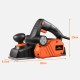 TS-EP2 7.5-Amp Electric Hand Planer 14500Rpm 3-1/In Wood Planer for Woodworking Chamfer Home DIY Dual Side Dust Outlet