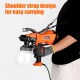 TS-SG2 700W 1200ml Wired Electric Paint Sprayer Watering Can Tool HVLP Paint Spray Tool with 3 Size Copper mouth