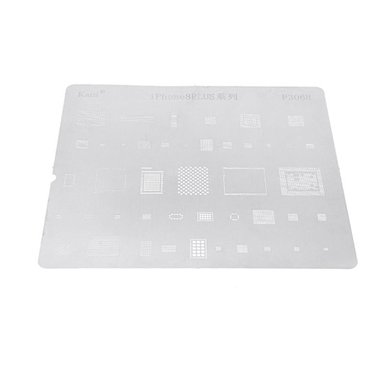 Tin Planting Net BGA Stencil CPU RAM Wifi NFlash BasebPower Amplifier Audio IC Reballing Chip Pin Solder Heat Template for iPhone 6/6P 7/7P 8/8P XS