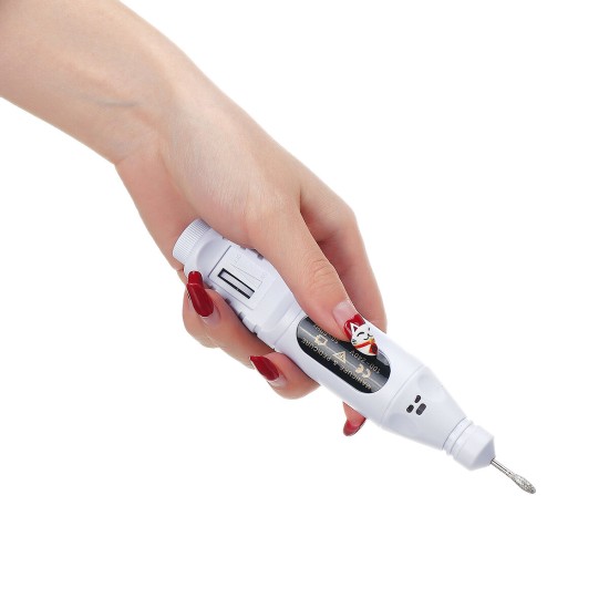 USB Portable Electric Nail Polisher Pen Nail Manicure Sharpener Nail Drill Machine