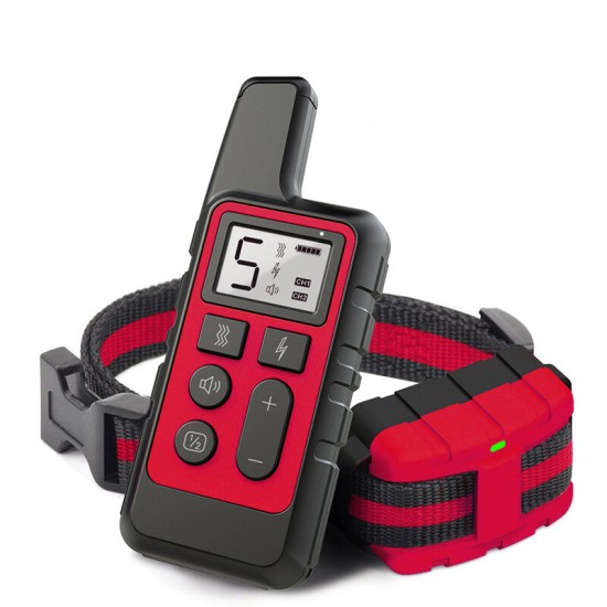 Waterproof Electric Dog Shock Training Collar Remote Control 500M Pet Supplies