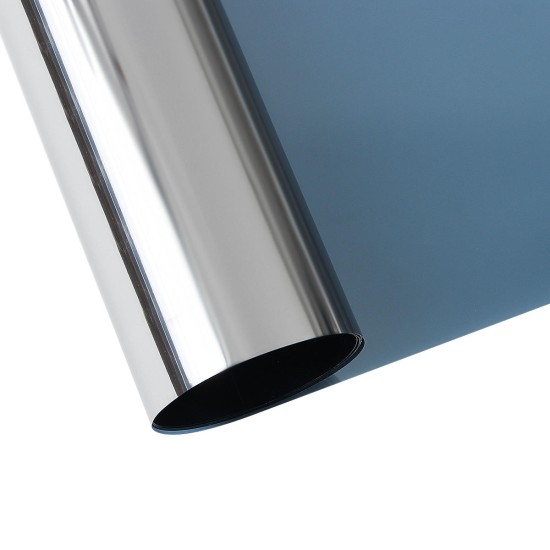 Window Film Privacy Reflective Sticker One Way PET Tint UV Sun Reflec Sticker Glass Privacy Home Protect