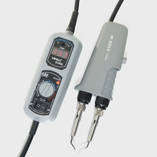 938D Portable Hot Tweezers Mini Soldering Station 110V/220V for BGA SMD Repairing