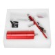 Yellow/Red/Rose Gold Airbrush Air Pump Set Rechargeable Portable Air Pump Airbrush Tool Handheld Inkjet