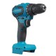 10mm Rechargable Electric Drill Screwdriver 1350RPM 2 Speed Impact Hand Drill Fit Makita Battery