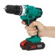 3 in 1 Multifunctional Cordless Drill Driver Wrench 3/8-Inch Chuck Cordless Impact Drill Driver W/ None/1/2 Battery