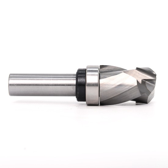 6mm/6.35mm/12.7mm Carbide CNC Router Bit Bearing Ultra-Perfomance Compression Flush Trim Milling Cutter For Wood