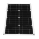 Semi-Flexible Solar Power Panel System kit Solar Panle Type-C USB Dual DC Port 5V/12V/18V W/ Solar Charge Controller