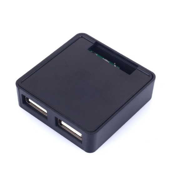 5V 3A Dual USB Solar Panel Batter Regulator Power Charge Controller Black