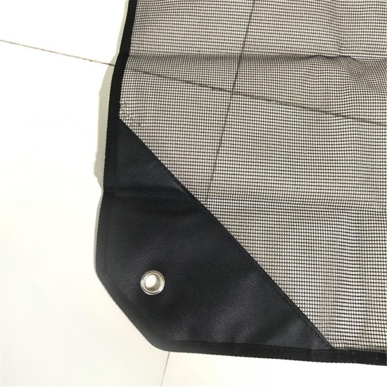 Air Conditioner Cover Outdoor Mesh Waterproof Oxford Cloth Protective Cover Dust Net Cooling Fan Cover