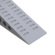 Home Premium Gray Heavy Flexible Wedge Shaped Rubber Door Stopper Non-Slip Buffers