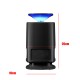 LED Electric Mosquito Black USB LED Photocatalyst Non-radiation Inhalation Mute Mosquito Lamp Light Bait