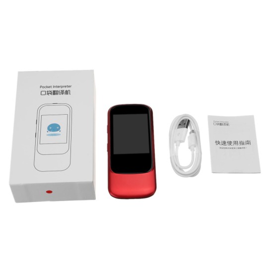 N9 21 Languages Translator Mini Pocket Interpreter Instant Voice Translation Device Android IOS