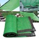 Sunshade Net Sail Awning Cover Outdoor Garden Canopy 6 Stitches 80% Sunshade Green Net