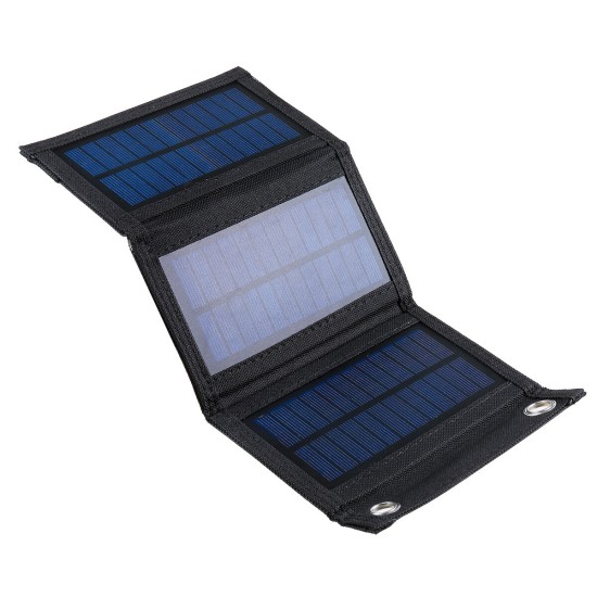 4.5W/6W/7.5W Solar Panel Charger USB Output 5V Waterproof Backpack Mobile Power Bank