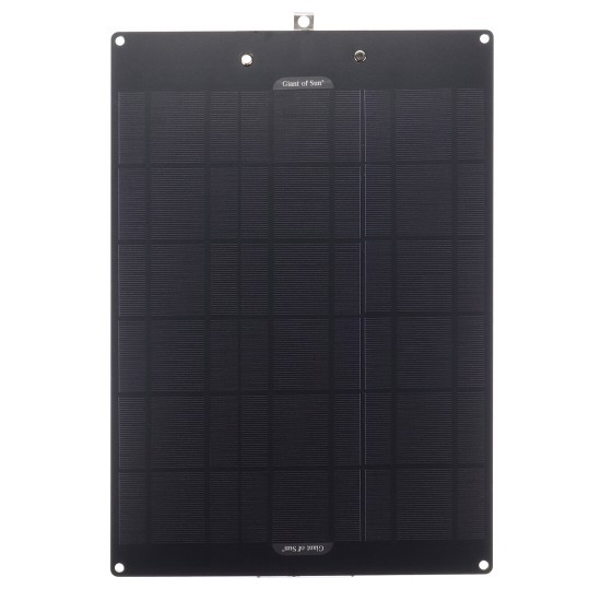 Monocrystalline Solar Panel 4 In 1 Output Port 30W Solar Power Panel Charger