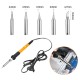 220V 60W Solder Iron Kit Electronic Welding Iron Tool Adjustable Temperature