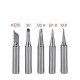 5Pcs 60W/80W Lead Soldering Iron Tips Replacement for Soldering Repair Station and Soldering Iron Kit