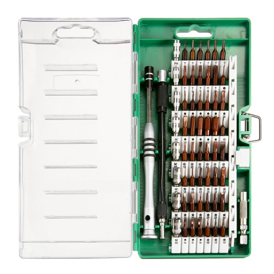 60 in 1 Precision Screwdrivers Set S2 Alloy Steel Magnetic Bits Professional Electronics Repair Tool Kit For Watch Phone Toy Computer