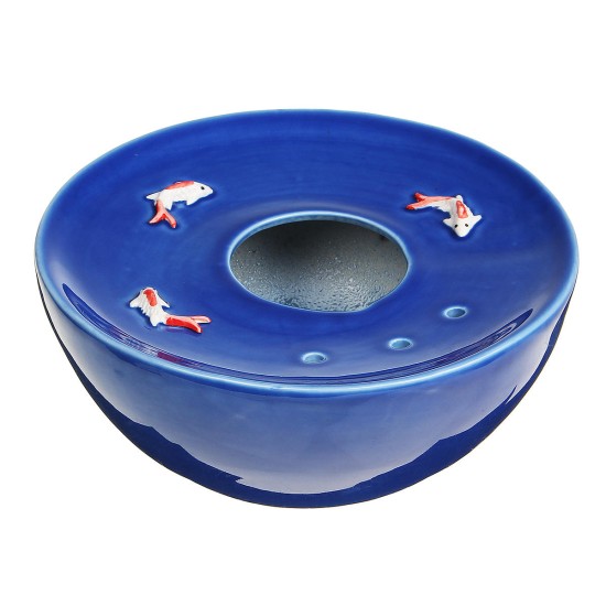 Pet Puppy Ceramic Auto Circulating Water Dispenser Ultra-quiet Cat Dog Drinking Fountain Bowl Drinker Water Feeder