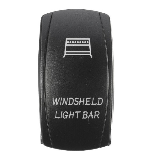 12V 20A 5 Pin Winshield Switch ON/OFF LED Rocker Switch Light Laser Rocker Toggle Switch