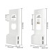 Dual USB Socket Ports Wall Charger Power Adapter Socket Outlet Panel