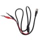 BNC Male Jack To Dual Alligator Clip Oscilloscope Test Probe Cable