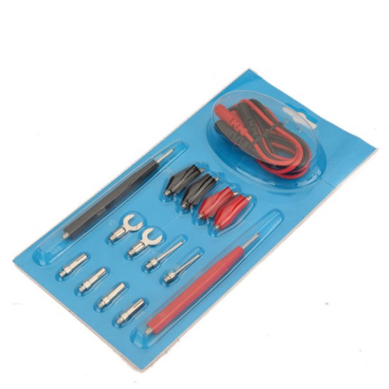 1 Full Set Multifunction Digital Multimeter Probe Test Leads Cable