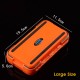 Sealed Waterproof Fishing Tackle Tray ABS Plastic Fishing Accessories Box Swivel Snap Lure Parts Storage Box