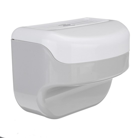 Free Punching Seamless Tissue Box Bathroom Kitchen Multi-function Drawer Suction Paper Towel Rack