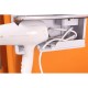 Hair Dryer Holder Stand Wall Mount Hanger Plastic Bathroom Organizer Shelf Rack