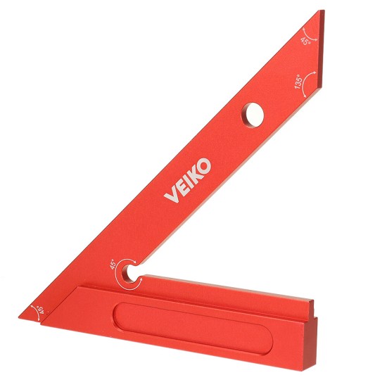 45 Degree Miter Square Ruler With Seat 200x143mm Miter Angle Corner Ruler Carpenter Square Woodworking Measuring Tools