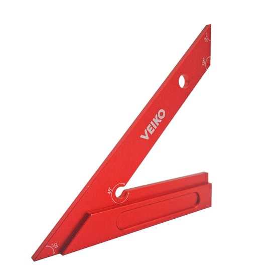 45 Degree Miter Square Ruler With Seat 200x143mm Miter Angle Corner Ruler Carpenter Square Woodworking Measuring Tools