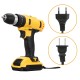 21V Cordless Drill Driver 18+3 Torque Multi-functional Household Electric Screwdriver W/ 1500mAh Li-ion Battery