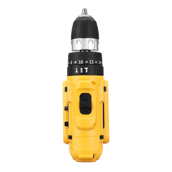 21V Cordless Drill Driver 18+3 Torque Multi-functional Household Electric Screwdriver W/ 1500mAh Li-ion Battery