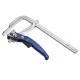 160-400mm Quick Guide Rail Clamp Carpenter F Clamp Quick Clamping for MFT and Guide Rail System Woodworking DIY Hand Tool-160mm