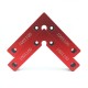 2pcs Aluminum 90 Degree Precision Positioning L Squares Block 100/120/140mm Positioning Right Angle Ruler Clamping Measure Tools