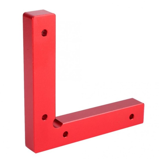 2pcs Aluminum 90 Degree Precision Positioning L Squares Block 100/120/140mm Positioning Right Angle Ruler Clamping Measure Tools