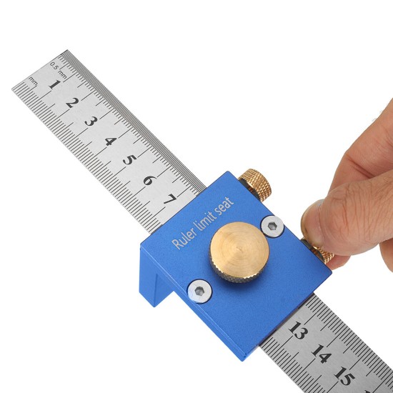 30CM/12IN Metric Line Drawing Ruler 90° Line Ruler Woodworking Right Angle Ruler Woodworking Measuring Tool